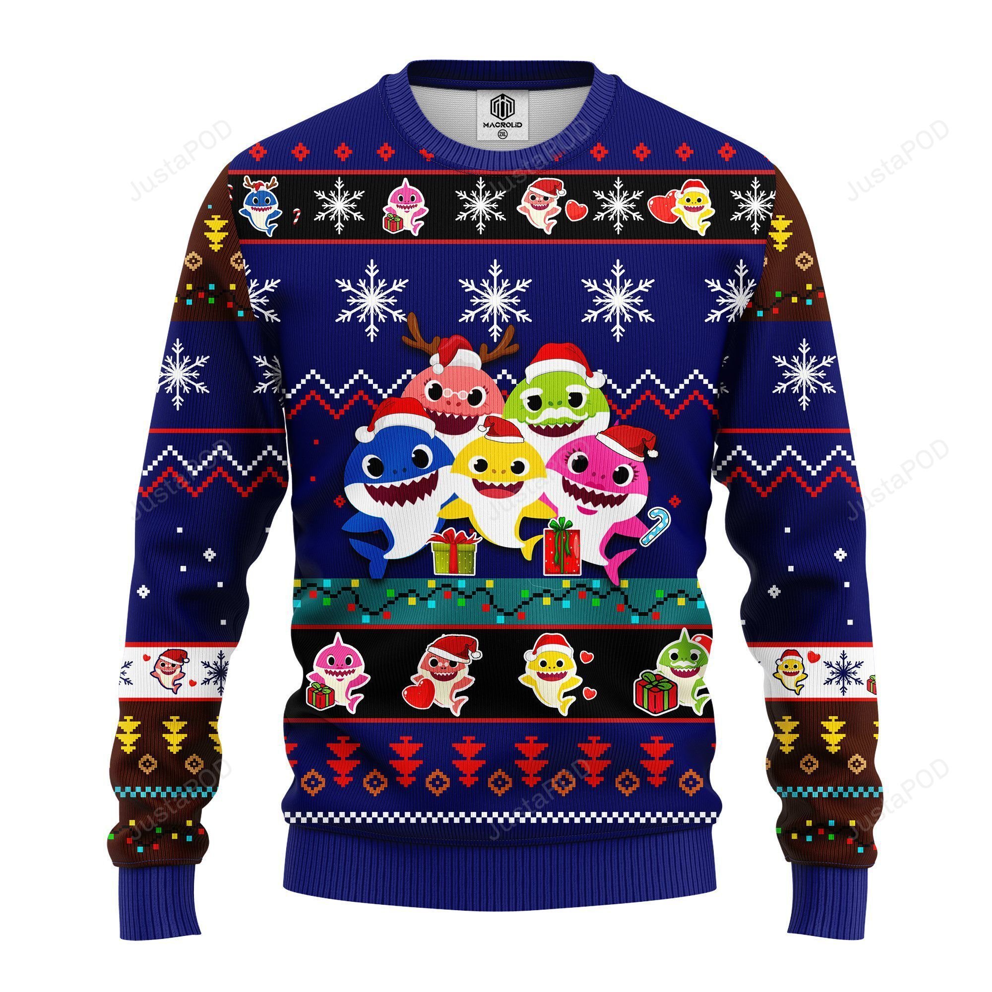 Baby Shark Ugly Christmas Sweater Baby Shark Ugly Christmas Sweater