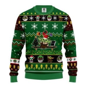 Baby Yoda Cute For Unisex Ugly Christmas Sweater