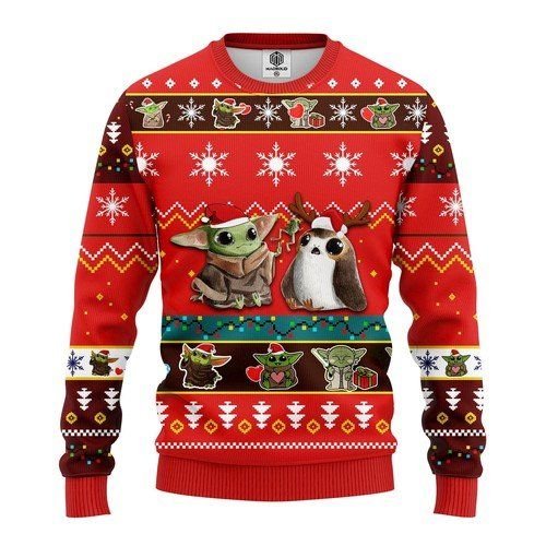 Baby Yoda For Unisex Ugly Christmas Sweater Baby Yoda For Unisex Ugly Christmas Sweater