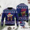 Baby Yoda Love New York Giants Ugly Christmas Sweater