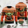 Baby Yoda Miami Hurricanes Ugly Christmas Sweater