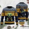 Baby Yoda Notre Dame Fighting Irish Ugly Christmas Sweater