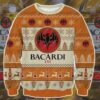 Bacardi Rum Ugly Christmas Sweater