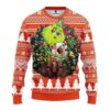 Baltimore Orioles Grinch Hug For Unisex Ugly Christmas Sweater