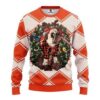 Baltimore Orioles Pug Dog For Unisex Ugly Christmas Sweater