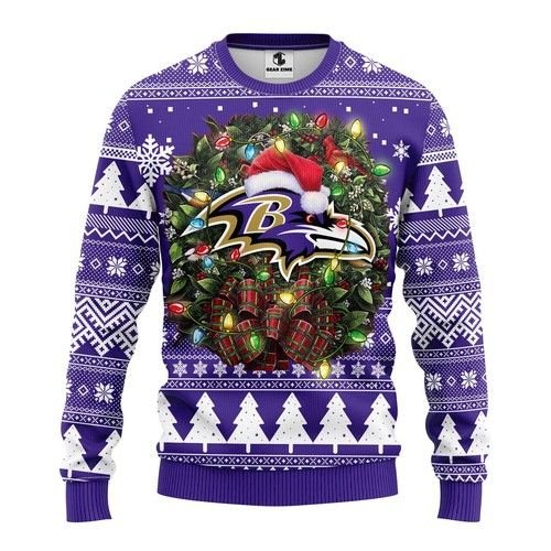 Baltimore Ravens Christmas Ugly For Fans Ugly Christmas Sweater Baltimore Ravens Christmas Ugly For Fans Ugly Christmas Sweater