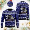 Baltimore Ravens Cute The Snoopy Show Football Helmet 3D All Over Print Ugly Christmas Sweater