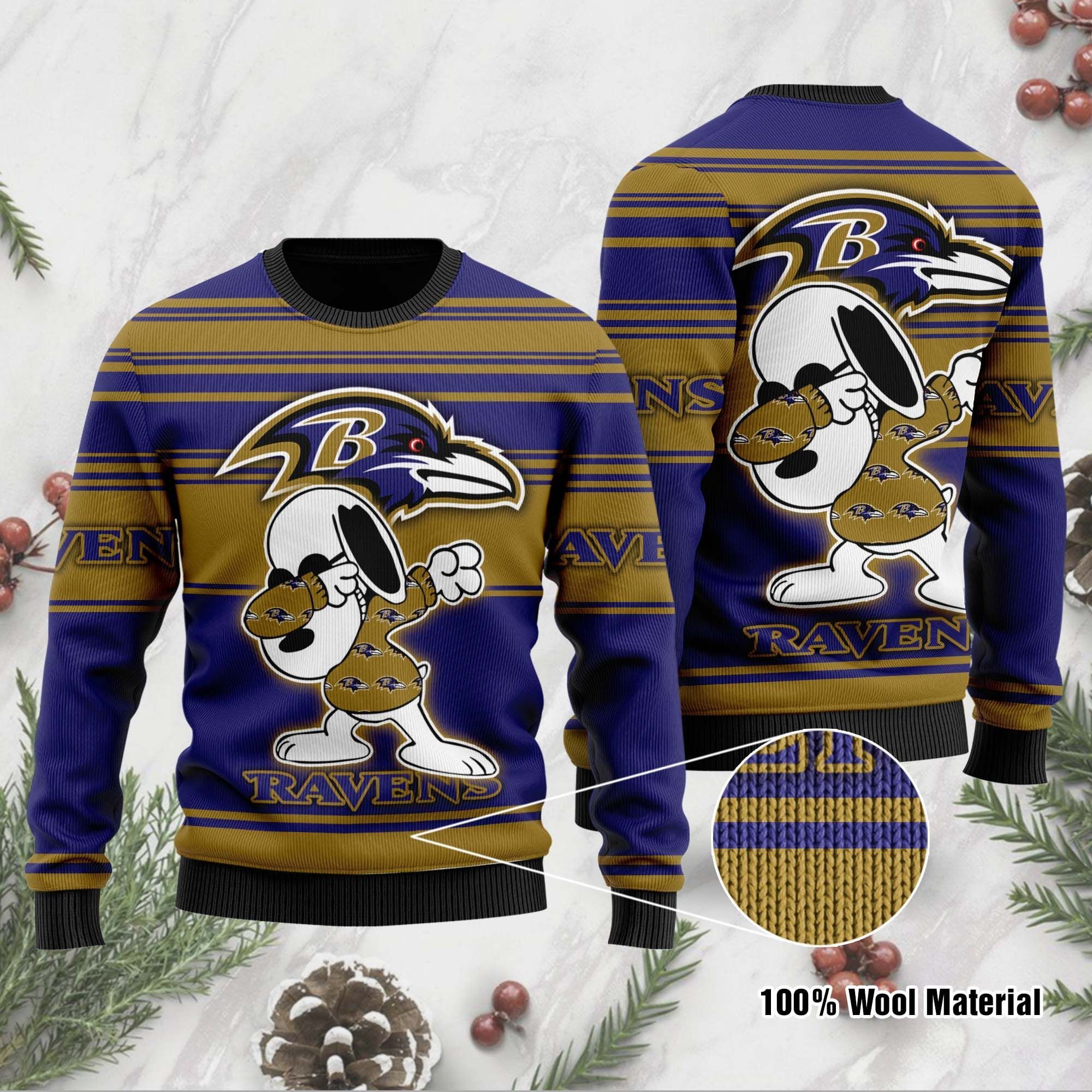 Baltimore Ravens D Full Printed Sweater Shirt For Football Fan NFL Jersey Ugly Christmas Sweater Baltimore Ravens D Full Printed Sweater Shirt For Football Fan NFL Jersey Ugly Christmas Sweater