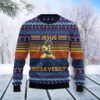 Baseball Jesus Save T1811 Ugly Christmas Sweater unisex womens & mens