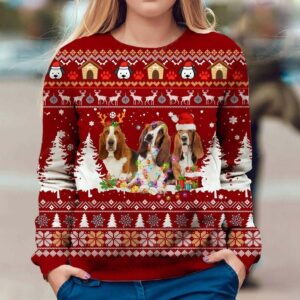 Basset Hound Dog Ugly Sweater