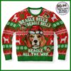 Beagle Bells Beagle Bells Beagle All The Way For Dog Lovers Ugly Christmas Sweater