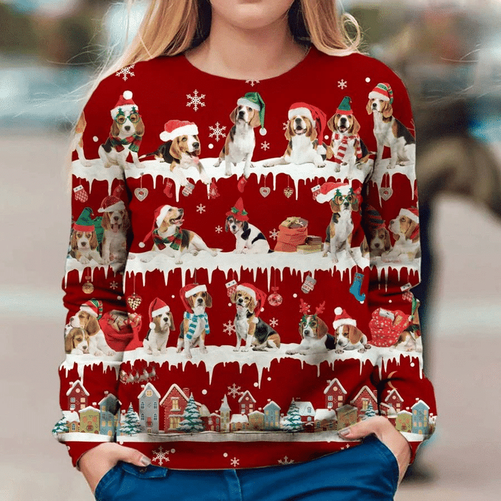 Beagle Christmas Ugly Sweater Beagle Christmas Ugly Sweater