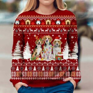 Beagle Dog Christmas Ugly Sweater