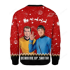 Beam Me Up Santa Ugly Christmas Sweater