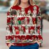 Bearded Collie Snow Christmas Ugly Sweater