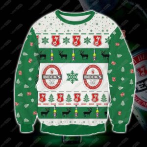Beck?s Beer Ugly Christmas Sweater