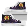 Before Christmas Nightmare Halloween Moonlight Chicago Cubs High Top Shoes