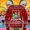 Being A Friend Knitting Ugly Christmas Sweater