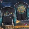 Believe In Yourself Alien For Hippie Lovers Ugly Christmas Sweater
