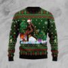 Big Foot Xmas D0110 Ugly Christmas Sweater unisex womens & mens