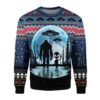 BigFoot Alien Ufo For Bigfoot Lovers Ugly Christmas Sweater