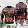Bigfoot Christmas Squatching Through The Snow Ugly Christmas Sweater