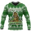 Bigfoot Hoodie Merry Christmas For Unisex 3D All Over Print Hoodie