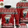Bigfoot I Wanna Be The One Who Has A Beer With Darryl Ugly Christmas Sweater