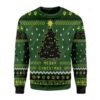 Black Cat For Unisex Ugly Christmas Sweater