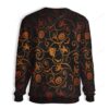 Black Cat Halloween Ugly Christmas Sweater