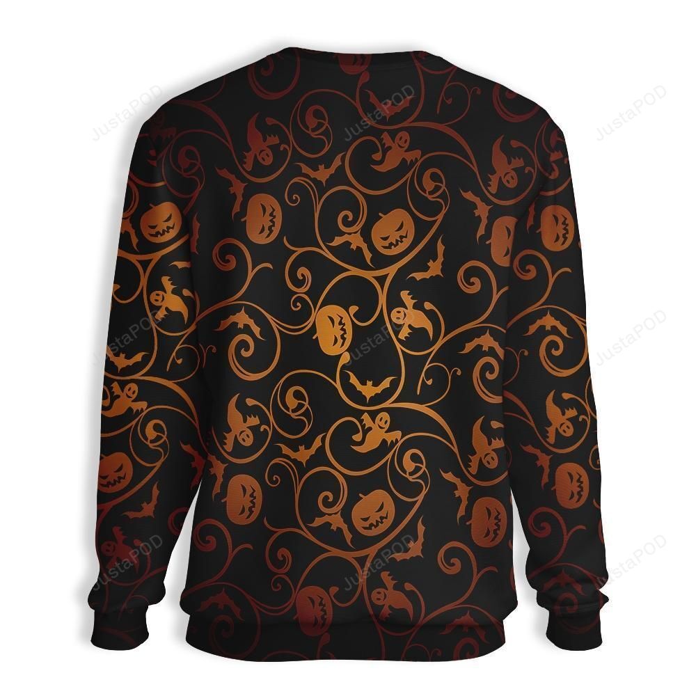 Black Cat Halloween Ugly Christmas Sweater Black Cat Halloween Ugly Christmas Sweater