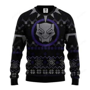 Black Panther Walanda Ugly Christmas Sweater