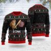 Bonk Coronavirus Meme Ugly Christmas Sweater