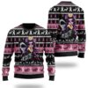 Breast Cancer Warrior With Pink Ribbons For Breast Cancer Patients And Supporters Ugly Christmas Sweater