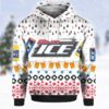 Bud Ice Beer Ugly Christmas Sweater