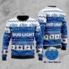 Bud Light Beer Ugly Christmas Sweater