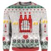 Budweiser Beer Red Ugly Christmas Sweater