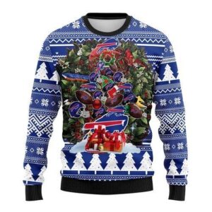 Buffalo Bills Tree For Unisex Ugly Christmas Sweater