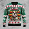 Bulldog Don’t Be A Normal Dog Dad Ugly Christmas Sweater