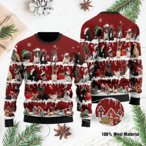 Bulldog Ugly Christmas Sweater