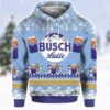 Busch Latte Beer Print Ugly Christmas Hoodie 3D #1896