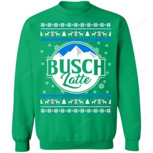 Busch Latte Busch Light Ugly Christmas Sweater