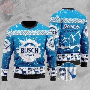 Busch Light Ugly Ugly Christmas Sweater