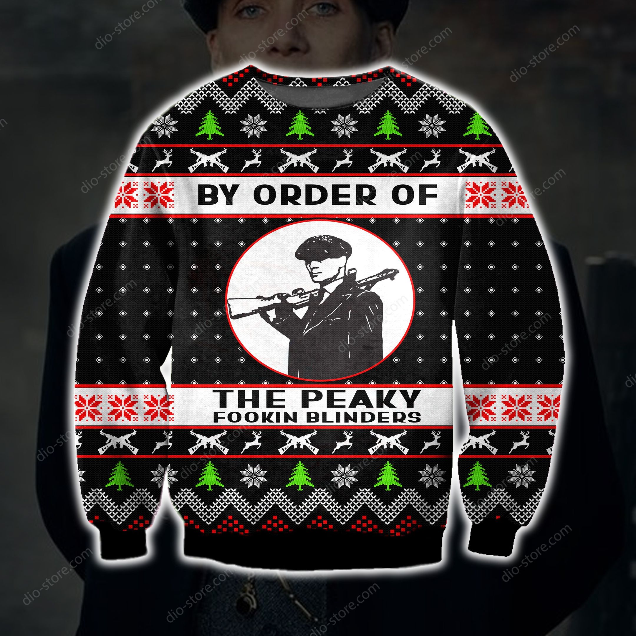 By Order Of The Peaky Blinders Knitting Pattern 3D Print Ugly Sweater Hoodie CINT10535 By Order Of The Peaky Blinders Knitting Pattern 3D Print Ugly Sweater Hoodie CINT10535