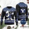 BYU Cougars Snoopy Dabbing Holiday Party Ugly Christmas Sweater