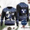 BYU Cougars Snoopy Dabbing Ugly Christmas Sweater