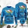 Carolina Panthers Cute Baby Yoda Grogu Ugly Christmas Sweater