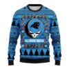 Carolina Panthers Grateful Dead Ugly Christmas Sweater