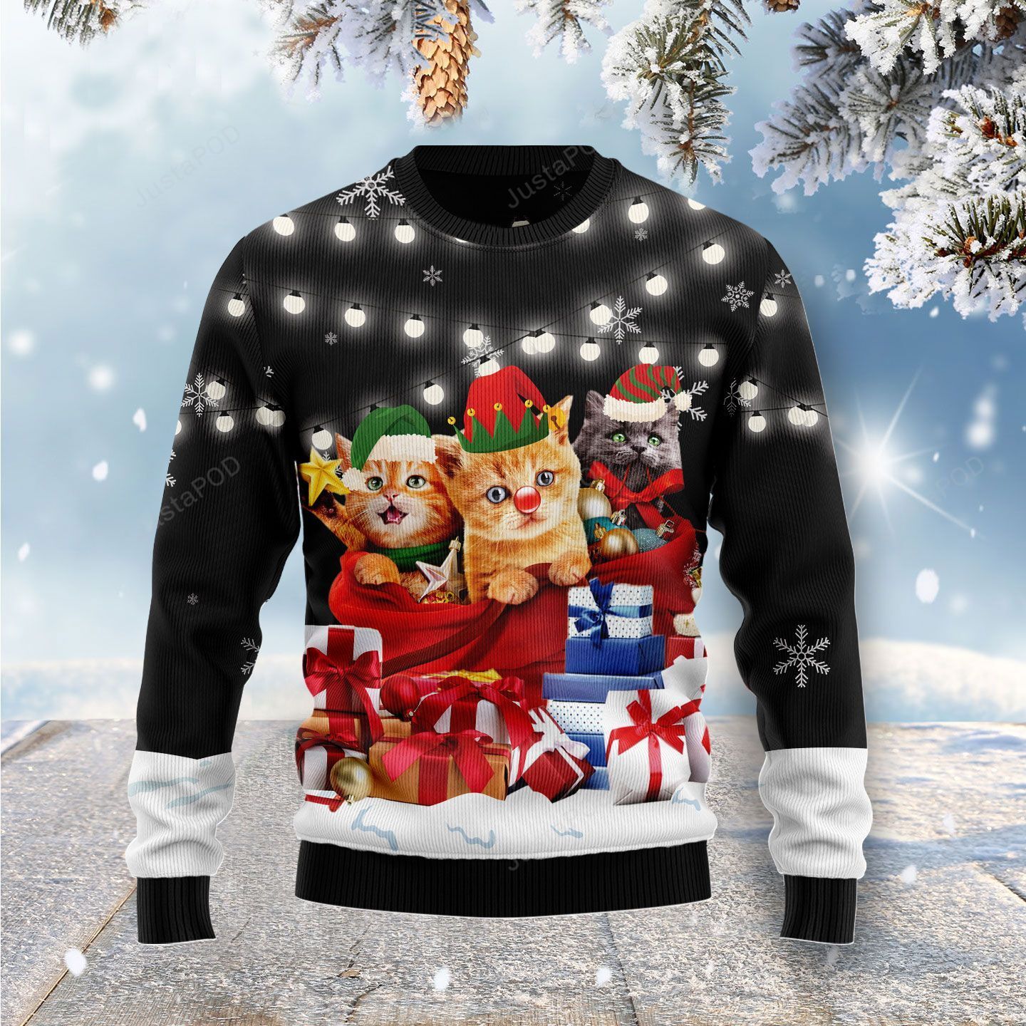 Cat Gifts Noel Ugly Christmas Sweater Cat Gifts Noel Ugly Christmas Sweater