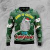 Cat Keep It Classy For Christmas Ugly Christmas Sweater
